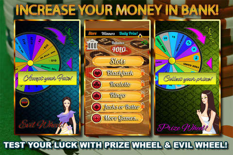 Play Gold Casino Slots - Poker Blackjack Bingo and More in the Most Realistic Vegas Experience Ever! screenshot 3