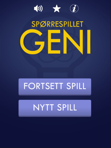 【免費遊戲App】Spørrespillet GENI-APP點子