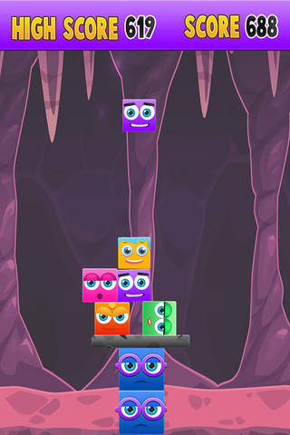 The Emoji Tower Stack - Block Story of Smiles and Faces Free screenshot 2