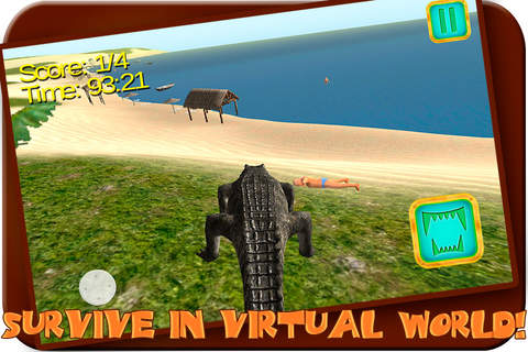 Monster Crocodile Simulator 3D screenshot 4