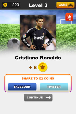 Football Quiz - who is the player ? free game screenshot 2