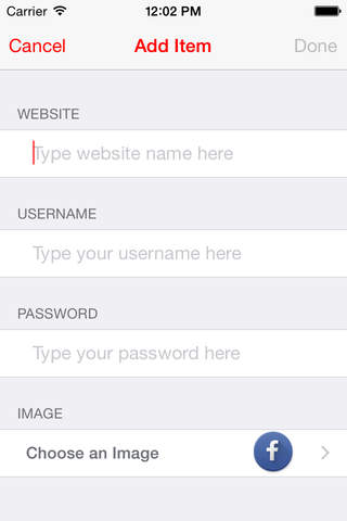 Password Manager: Touch ID & Passcode screenshot 3
