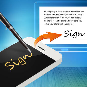 FoneSign - Sign documents on a PC with your smartphone LOGO-APP點子