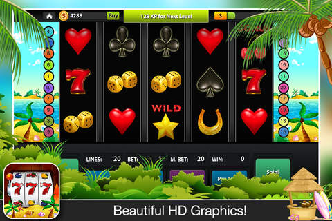 Beach Party Slots Pro - Casino Vegas 777 Slots Game screenshot 4