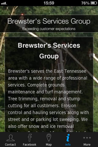 Brewster's Services Group screenshot 2