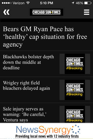 Chicago Sun-Times Breaking News screenshot 3