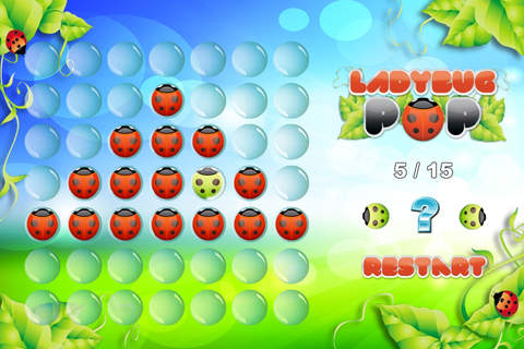Ladybug POP Puzzle Game screenshot 3
