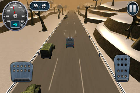 Force Truck Traffic Race 3D screenshot 3