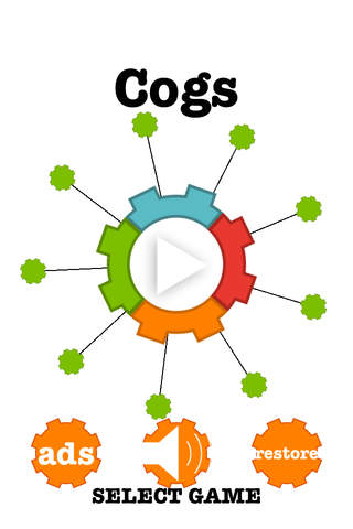 Rotating Cog Wheels : simple silly gear landing puzzle game screenshot 3