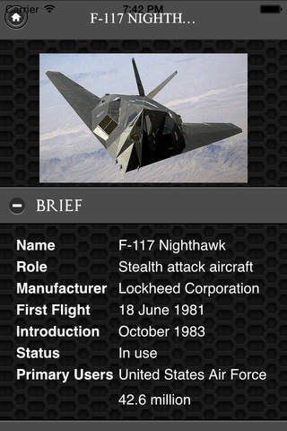 F-117 Nighthawk FREE screenshot 3
