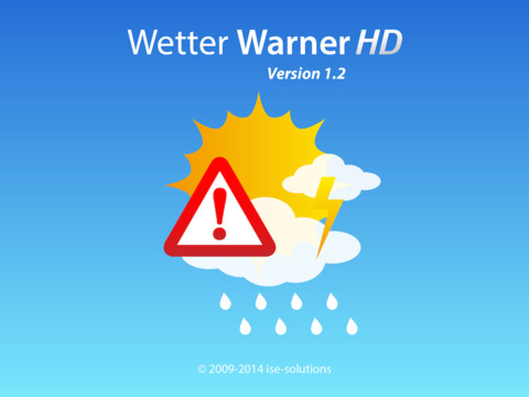 Wetter-Warner für iPad Screenshots