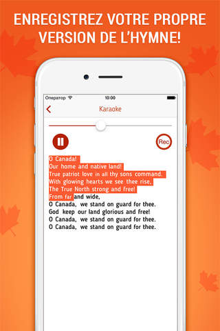 Anthem of Canada Learning screenshot 4