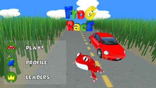 【免費遊戲App】Frog Race 3D-APP點子