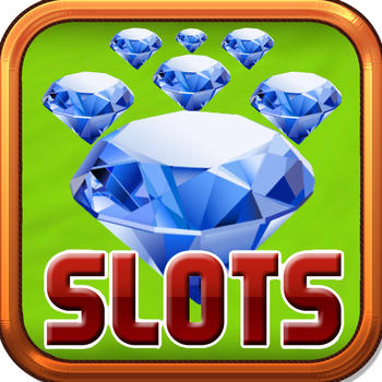 A Blue Diamond Slot-Machine - Casino Las Vegas Slots 遊戲 App LOGO-APP開箱王