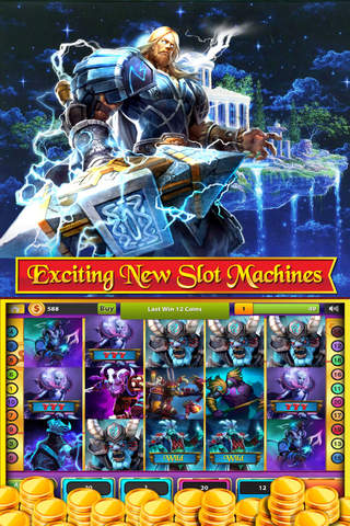 Ace 777 Gods of Olympus Casino - Sexy Goddess Slots &  Egyptian Slot Machine screenshot 3