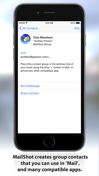 【免費生產應用App】MailShot- Group Email Done Right!-APP點子