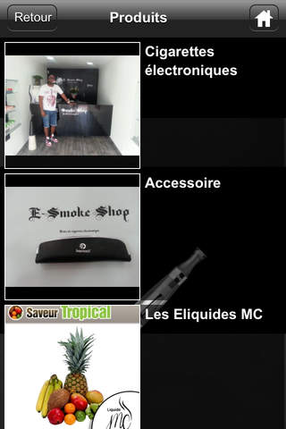 E-Smoke Shop la liberté de vapoter screenshot 2