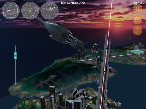 Скачать игру Airplane Fly Megatropolis
