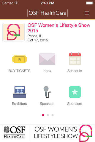 OSF Women's Lifestyle Show screenshot 2
