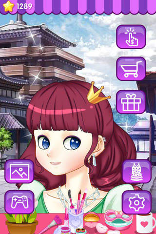 女神烟熏妆 - 公主女生化妆换装养成，儿童教育小游戏 screenshot 3