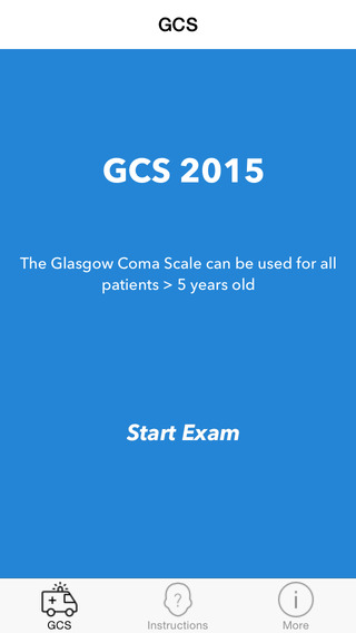 GCS 2015 - Glasgow Coma Scale Calculator