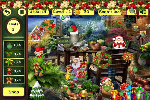 Christmas hidden object games screenshot 3