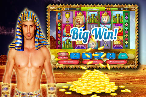 Egyptian Pharaoh Slots: Casino Wheel Deal Play Slots Bonus Cash Spin screenshot 3