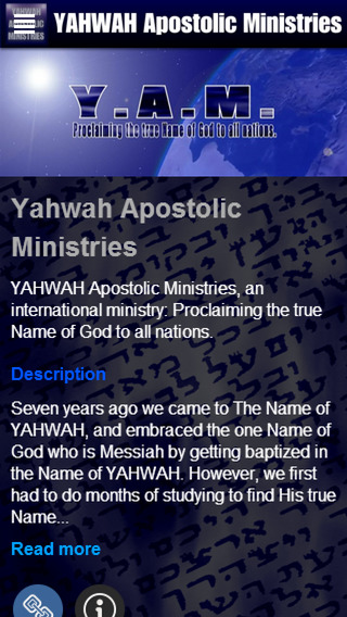 YAHWAH Apostolic Ministries