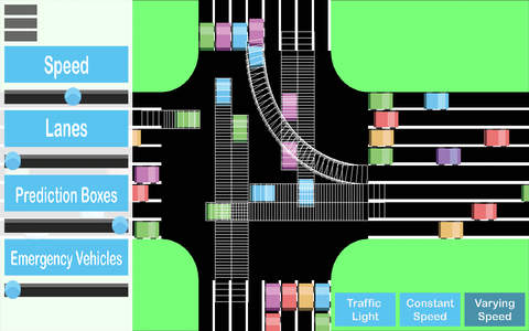 Self Driving Car Simulator screenshot 2