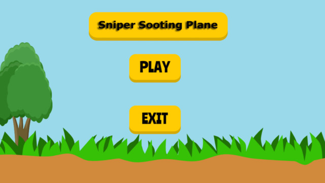 Sniper Shooting Plane - Best Sniper Shooter Simulator HD Game