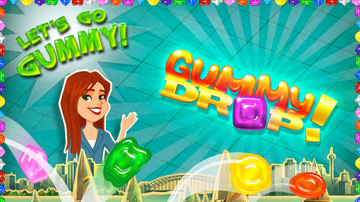 【免費遊戲App】Gummy Drop! - A Candy Matching Puzzle Game-APP點子