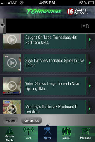 Tornadoes WAPT 16 Jackson and Central Mississippi screenshot 4