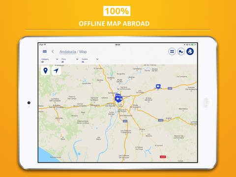 【免費旅遊App】Andalucía - your travel guide with offline maps from tripwolf (guide for sights, tours and hotels in Sevilla, Granada, Málaga and much more)-APP點子