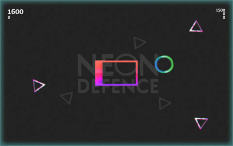 Neon Defence Pro screenshot 2