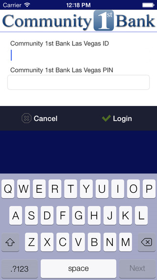 【免費財經App】Community 1st Bank Las Vegas Mobile-APP點子