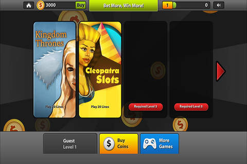 Ace Casino Wolf Slots - Best Progressive Slot Machine Games Free screenshot 4