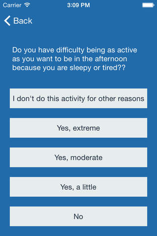 FOSQ Questionnaire screenshot 2