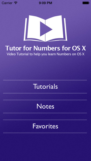 Tutor for Numbers for OS X