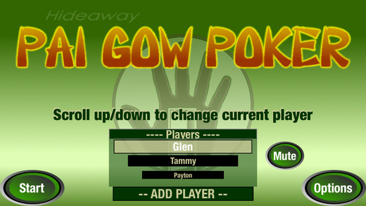 【免費遊戲App】Hideaway Pai Gow Poker-APP點子