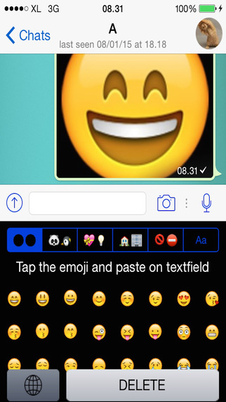 【免費工具App】Big Emoji Keyboard-APP點子