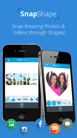 SnapShape - Framed Photo Enhancer for Tagged Silhouette Picture Borders