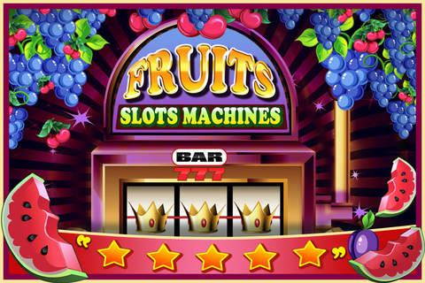 Fruits Slots Machines Pro - Fruity Jackpots Win screenshot 2