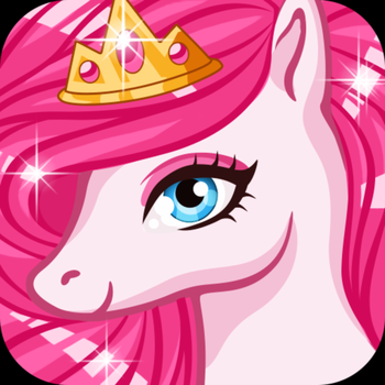 Pony Princess Spa CROWN LOGO-APP點子