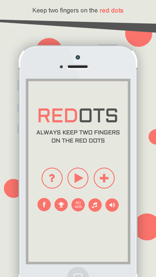 【免費遊戲App】Redots - Challenge your fingers!-APP點子