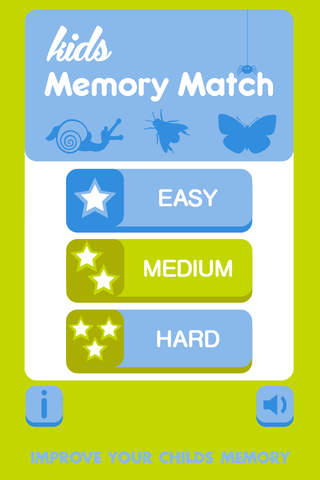 Kids Memory Match : Insects screenshot 2