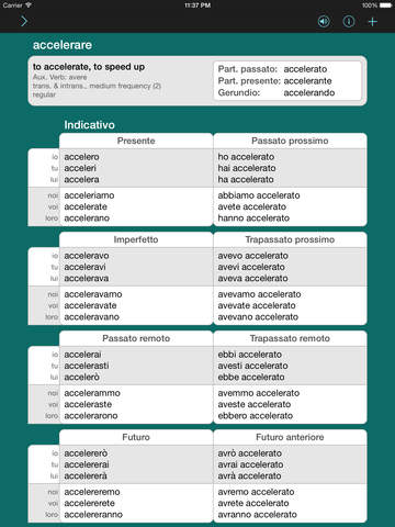 【免費教育App】Italian Verbs & Conjugation - VerbForms Italiano Little-APP點子