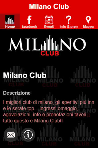 Milano Club screenshot 2