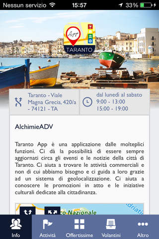 Taranto App screenshot 2