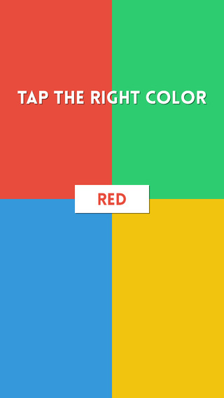 Tap The Right Color