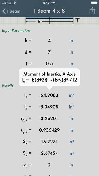 【免費工具App】Moments of Inertia-APP點子